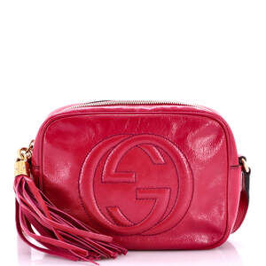 Gucci Soho Disco Crossbody Bag Patent #253217G80B